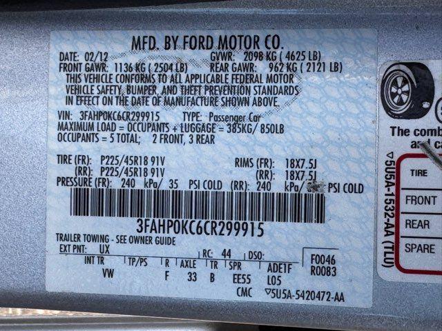 used 2012 Ford Fusion car, priced at $6,190