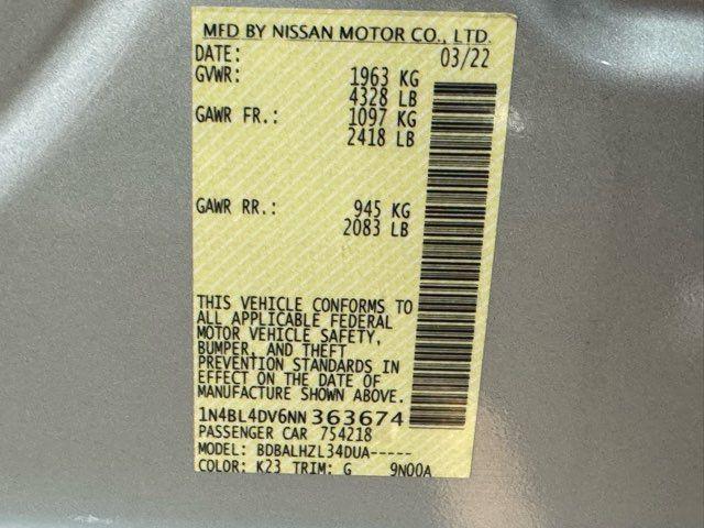 used 2022 Nissan Altima car, priced at $14,995