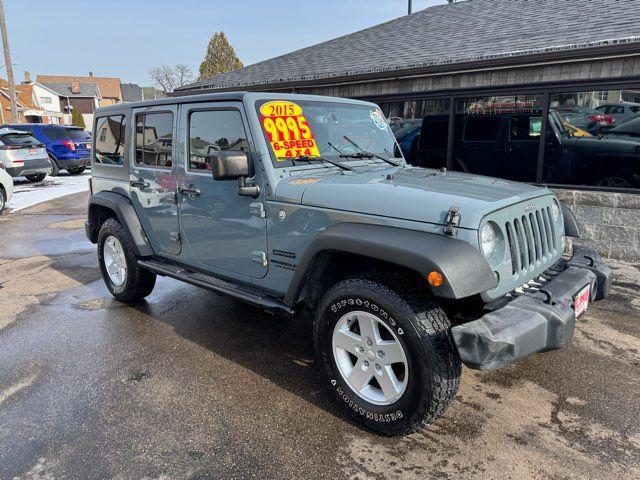 used 2015 Jeep Wrangler Unlimited car, priced at $9,995