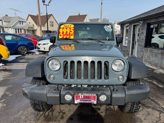 used 2015 Jeep Wrangler Unlimited car, priced at $9,995