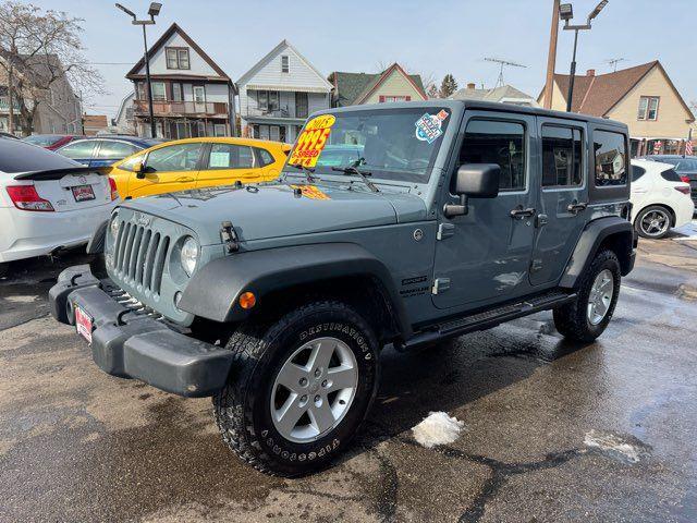 used 2015 Jeep Wrangler Unlimited car, priced at $9,995