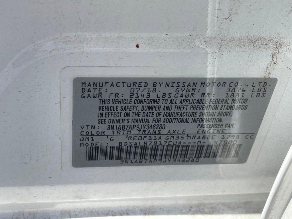 used 2018 Nissan Sentra car, priced at $10,214