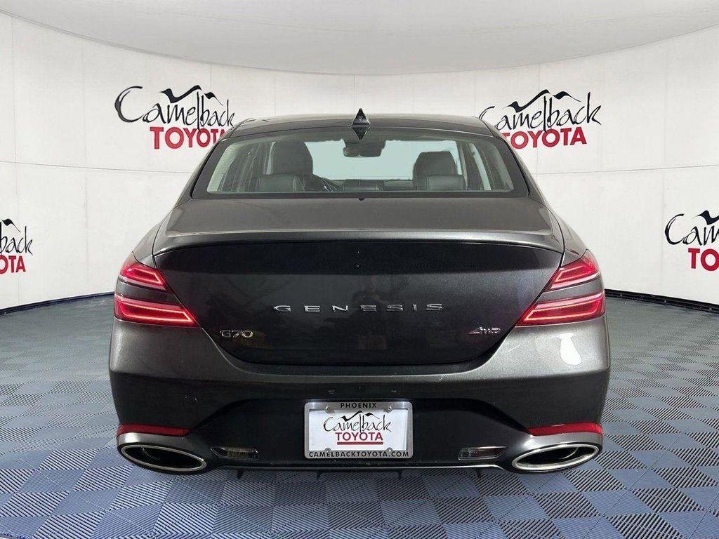 used 2025 Genesis G70 car, priced at $27,888