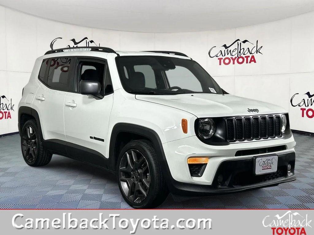 used 2021 Jeep Renegade car, priced at $13,488