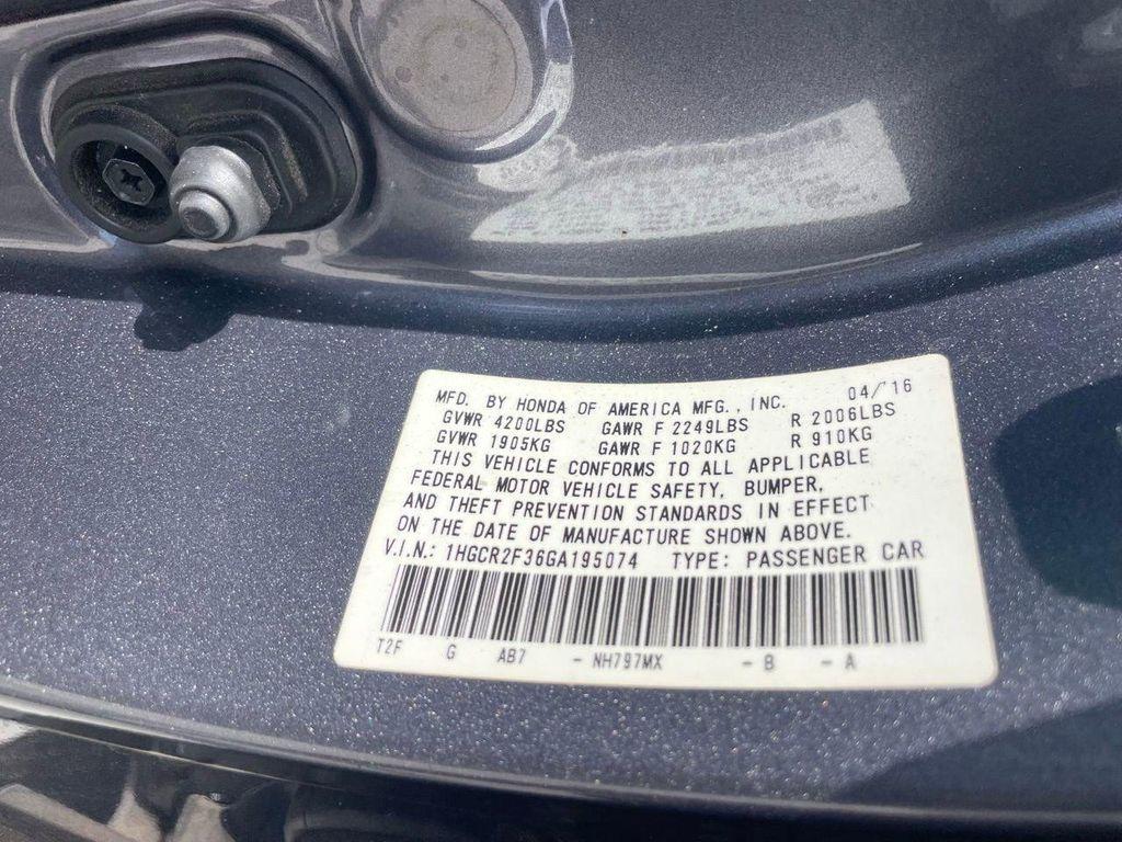 used 2016 Honda Accord car, priced at $17,177