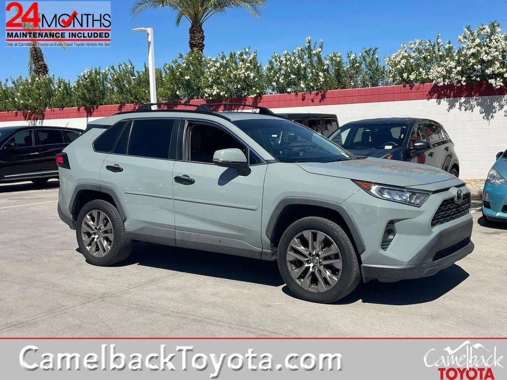 used 2021 Toyota RAV4 car, priced at $24,320