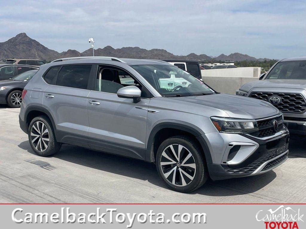 used 2024 Volkswagen Taos car, priced at $19,397