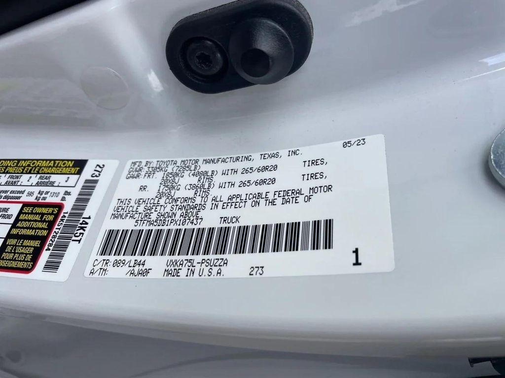 used 2023 Toyota Tundra car, priced at $52,605