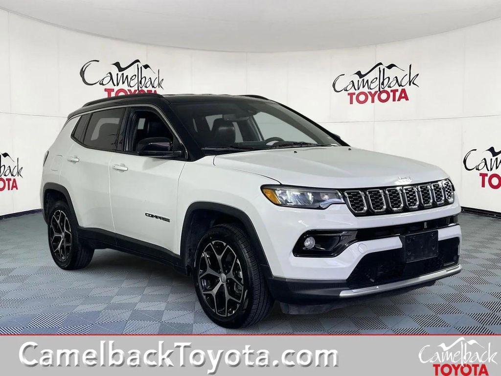 used 2024 Jeep Compass car, priced at $17,488
