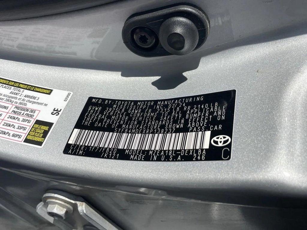 used 2024 Toyota Corolla car, priced at $19,418