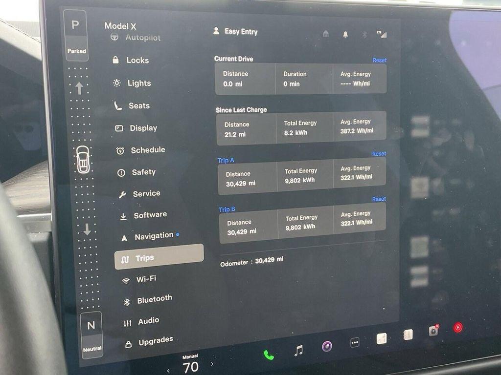 used 2023 Tesla Model X car, priced at $59,989