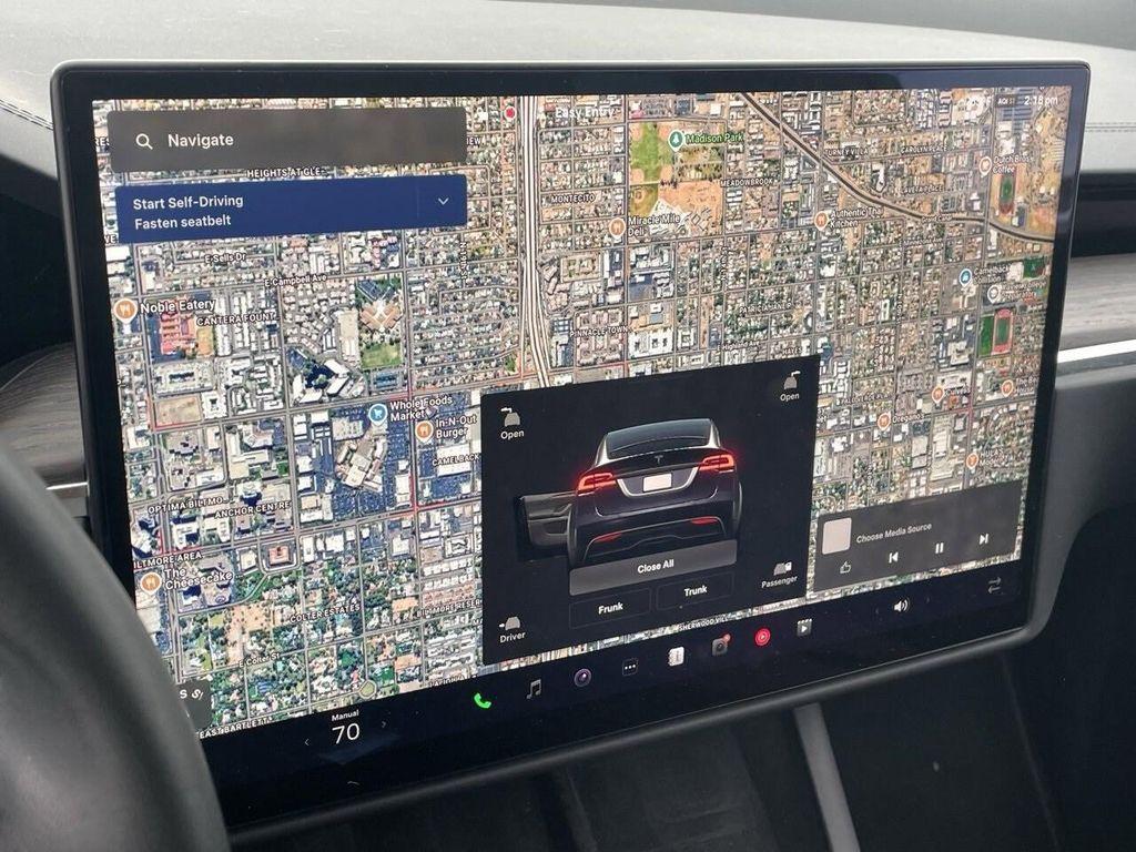 used 2023 Tesla Model X car, priced at $59,989