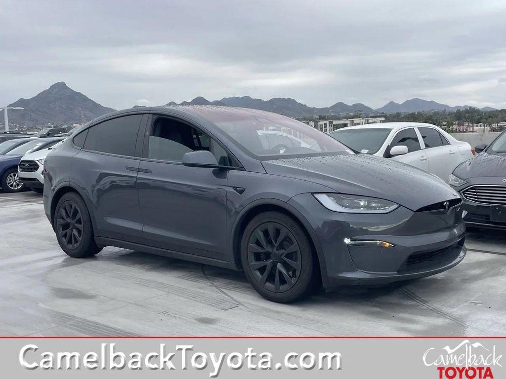 used 2023 Tesla Model X car, priced at $59,989