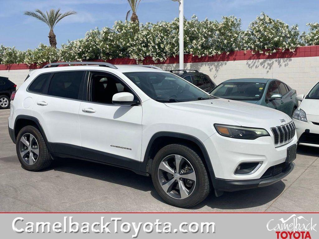 used 2019 Jeep Cherokee car, priced at $15,636