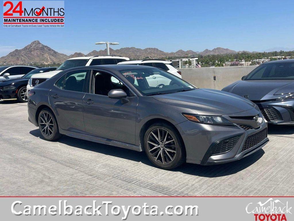 used 2021 Toyota Camry car, priced at $21,161