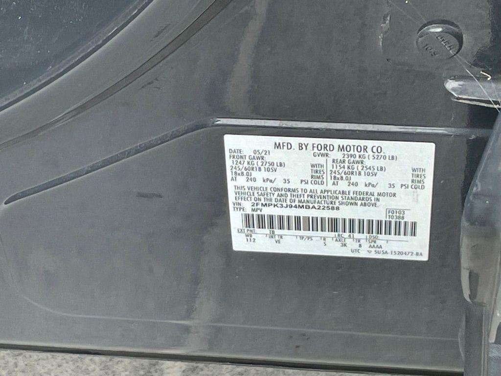 used 2021 Ford Edge car, priced at $18,420