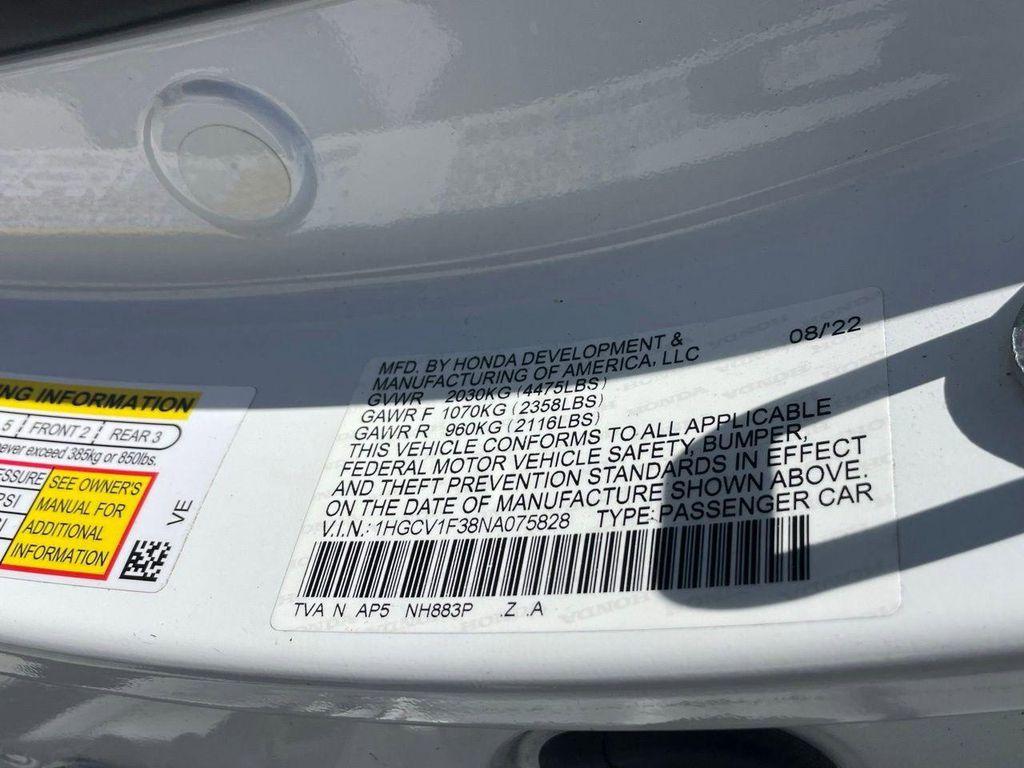 used 2022 Honda Accord car, priced at $25,311