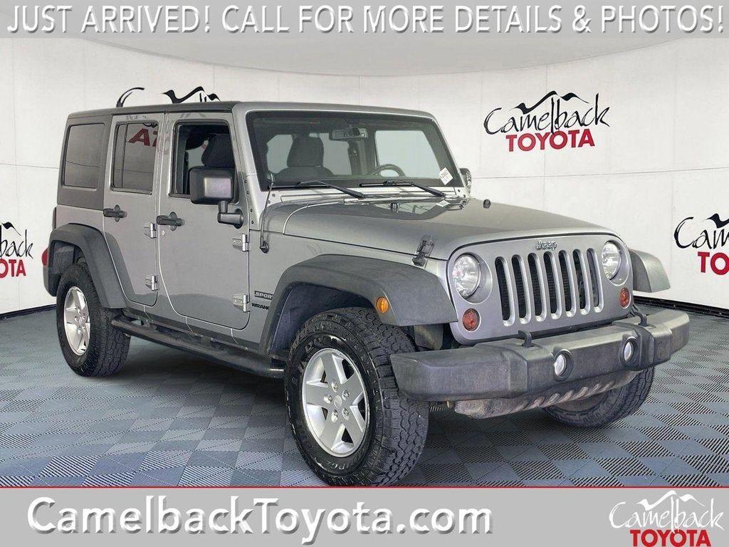 used 2013 Jeep Wrangler Unlimited car, priced at $13,488