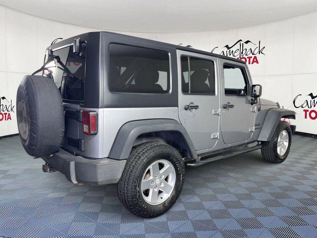 used 2013 Jeep Wrangler Unlimited car, priced at $13,488