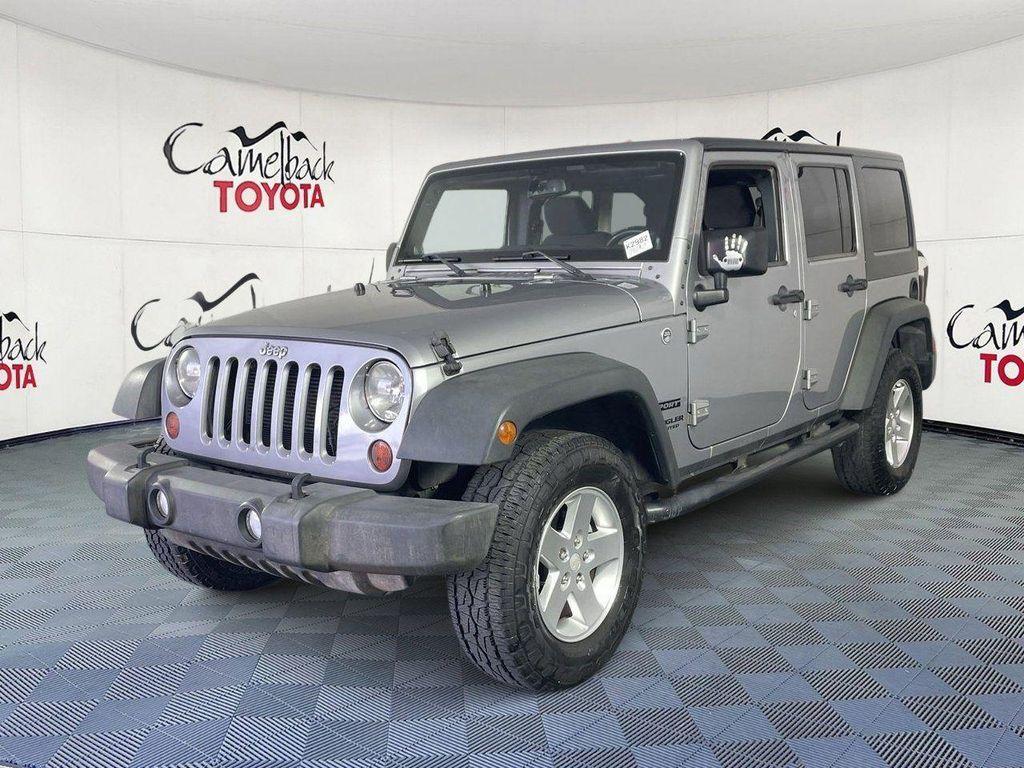 used 2013 Jeep Wrangler Unlimited car, priced at $13,488