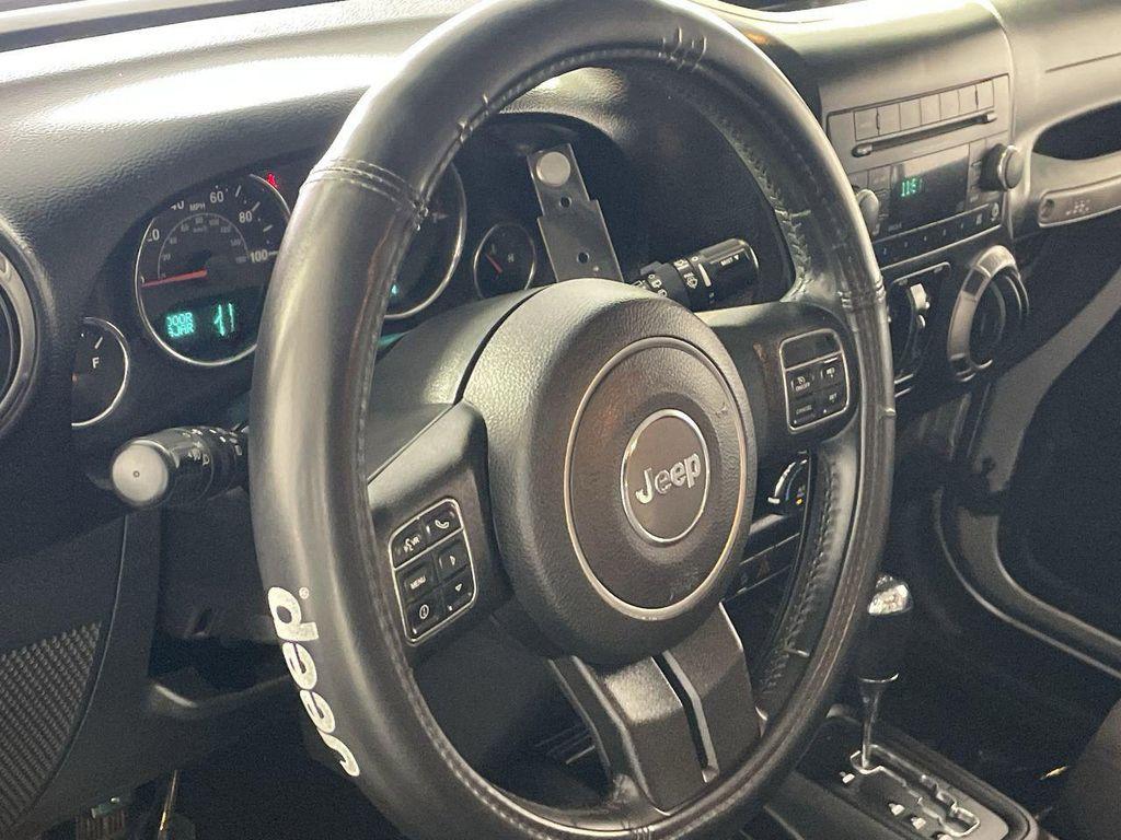used 2013 Jeep Wrangler Unlimited car, priced at $13,488