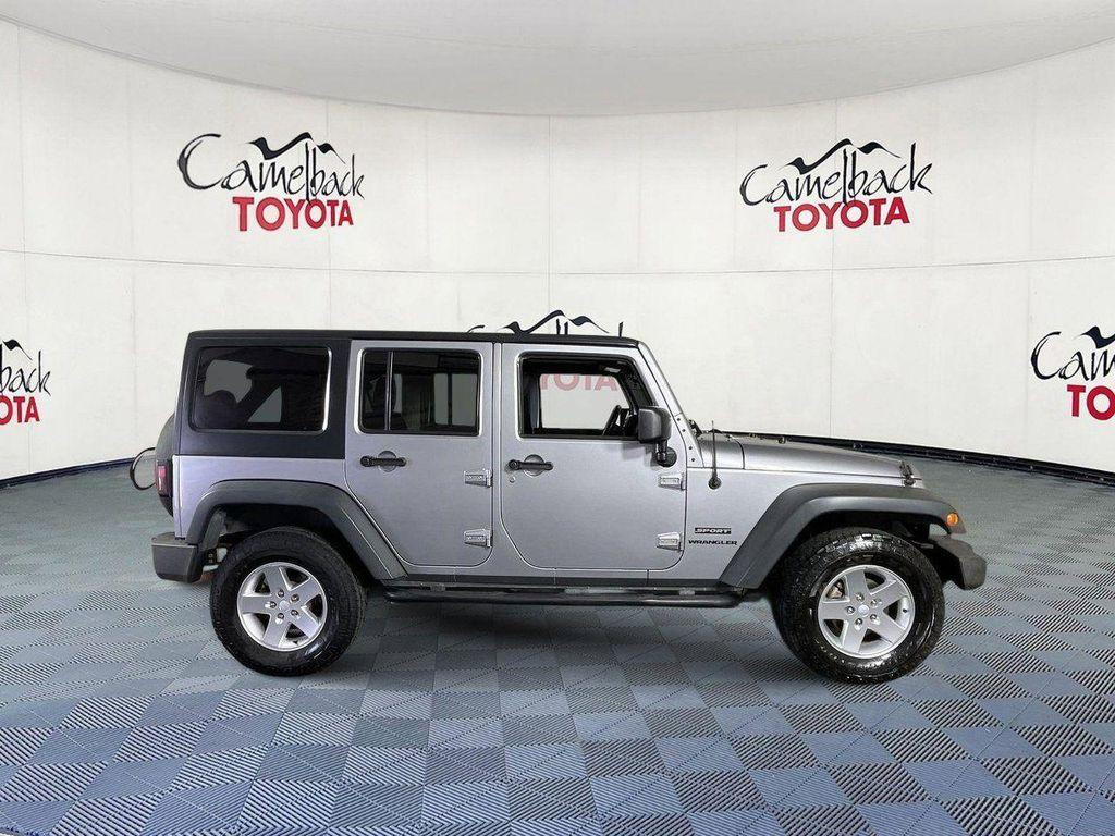 used 2013 Jeep Wrangler Unlimited car, priced at $13,488