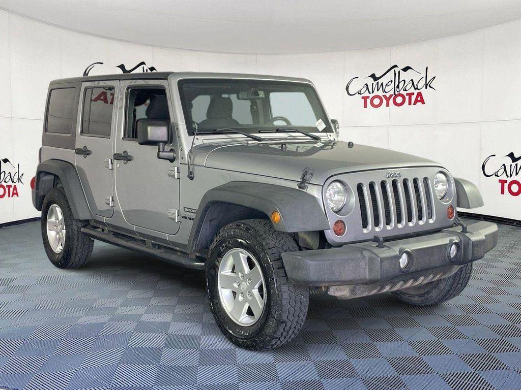 used 2013 Jeep Wrangler Unlimited car, priced at $13,488