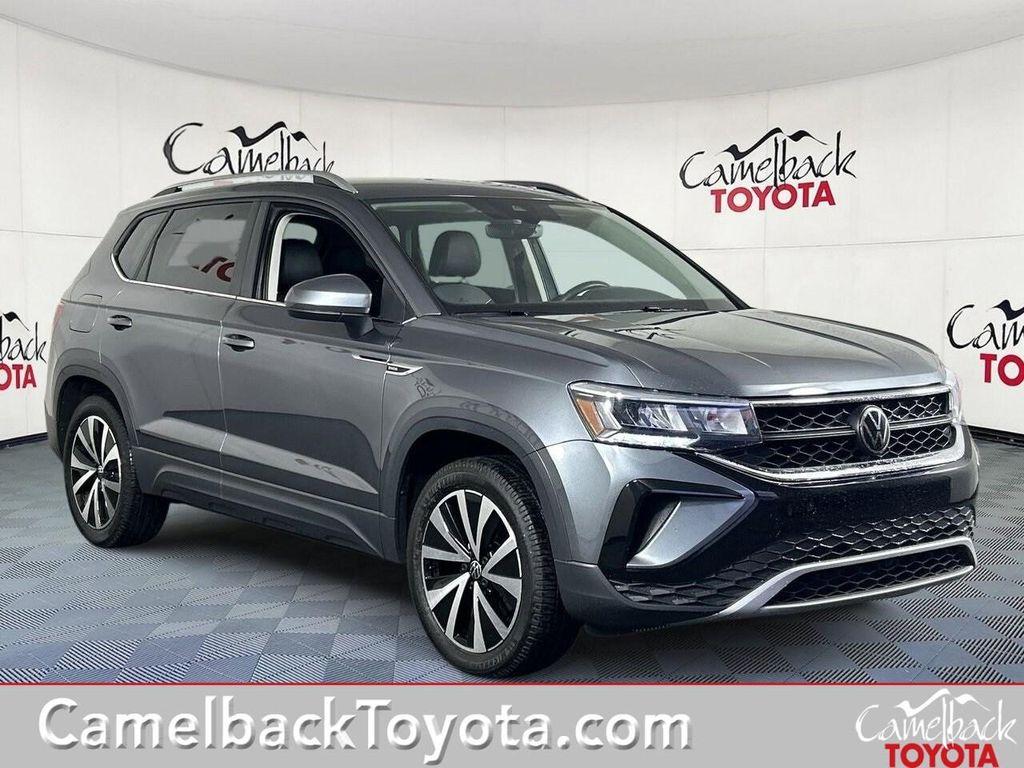 used 2024 Volkswagen Taos car, priced at $16,887