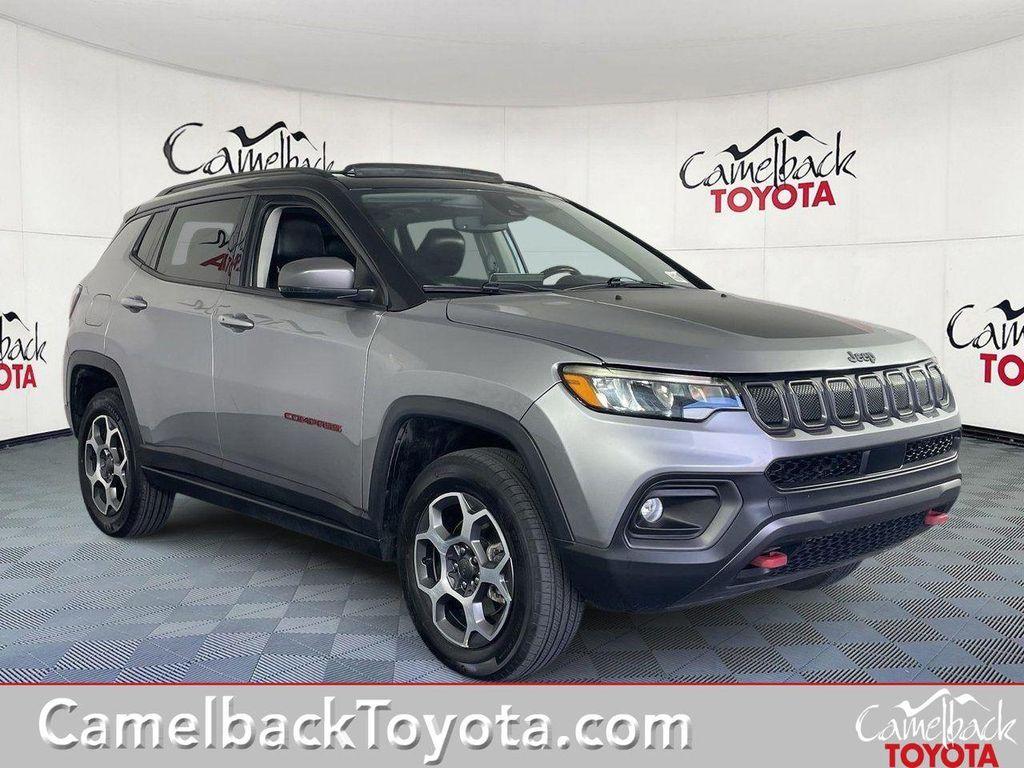 used 2022 Jeep Compass car, priced at $19,488