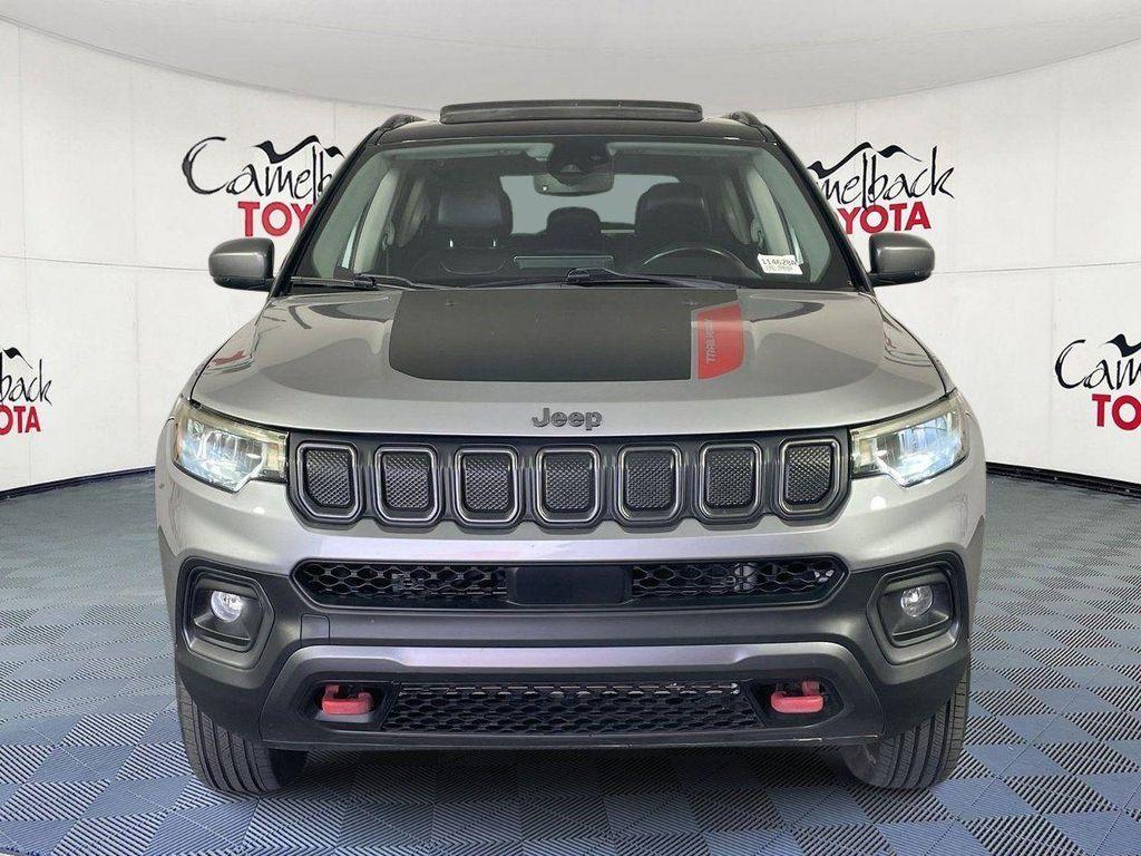 used 2022 Jeep Compass car, priced at $19,488