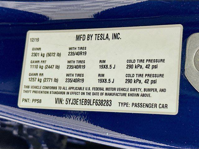 used 2020 Tesla Model 3 car, priced at $21,997