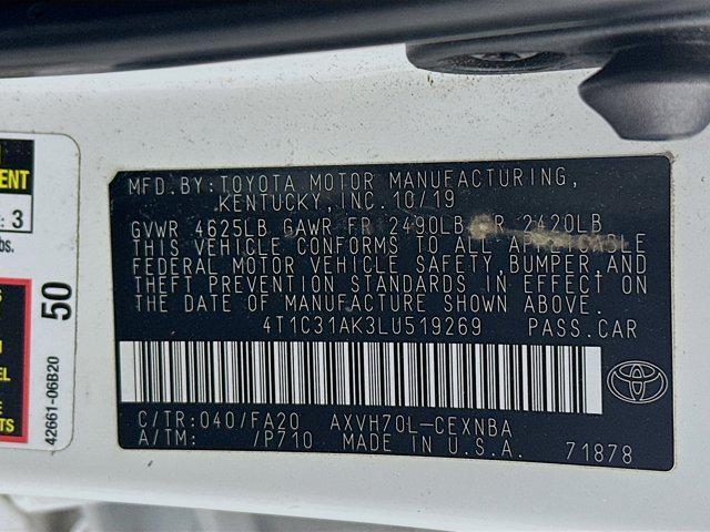 used 2020 Toyota Camry car, priced at $16,487