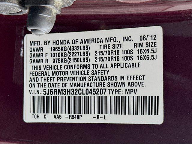 used 2012 Honda CR-V car, priced at $8,487