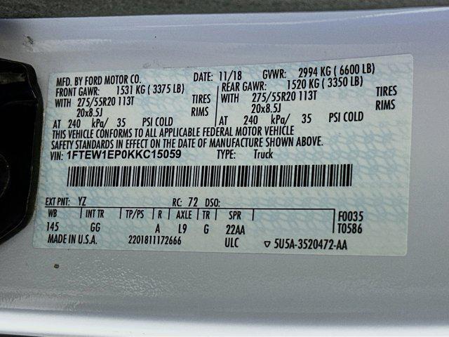 used 2019 Ford F-150 car, priced at $24,987