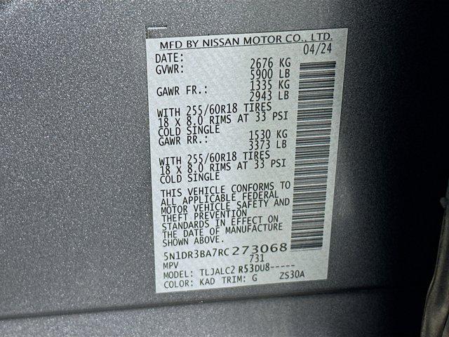 used 2024 Nissan Pathfinder car, priced at $24,497