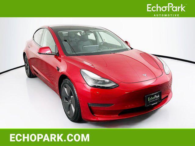 used 2021 Tesla Model 3 car, priced at $21,487