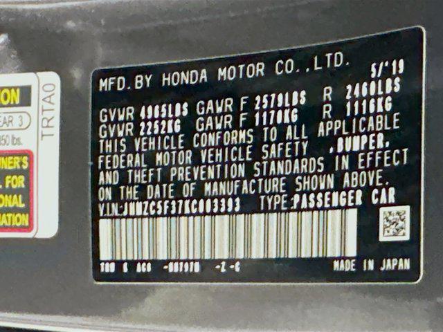 used 2019 Honda Clarity Plug-In Hybrid car, priced at $16,497