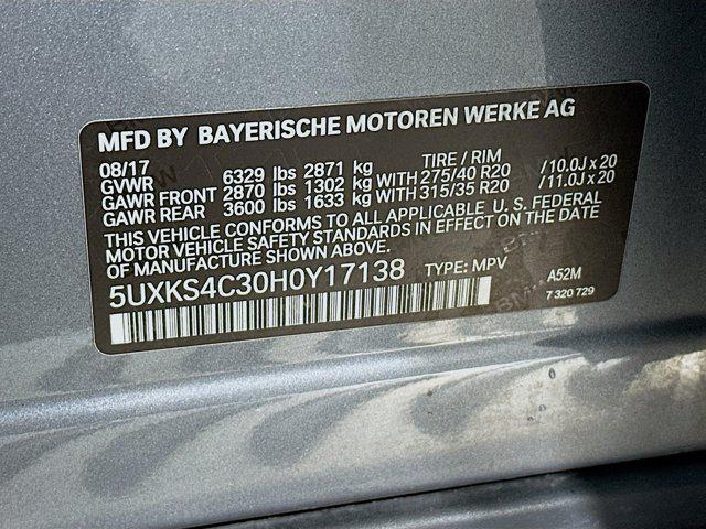 used 2017 BMW X5 car, priced at $15,987