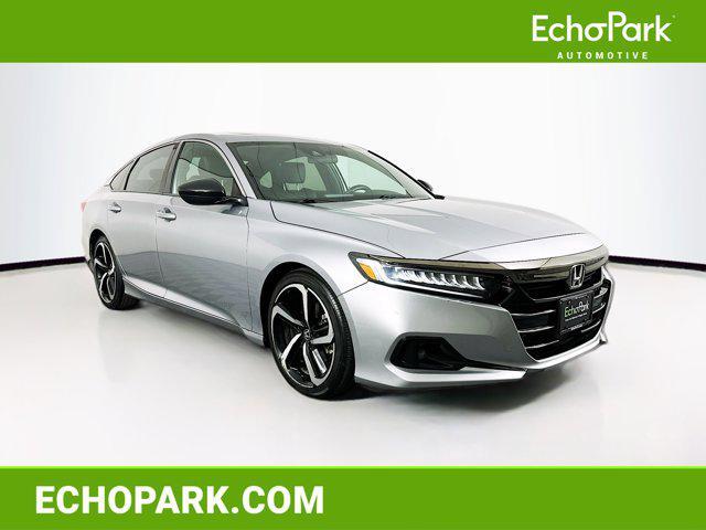 used 2021 Honda Accord car, priced at $18,899