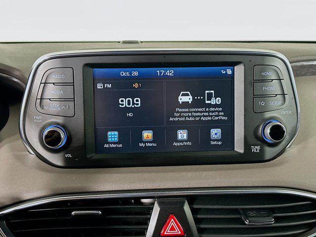 used 2019 Hyundai Santa Fe car, priced at $16,987