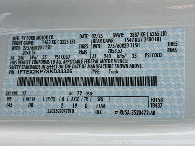 used 2025 Ford F-150 car, priced at $36,996