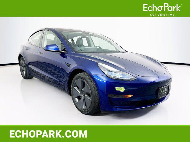 used 2023 Tesla Model 3 car, priced at $24,697