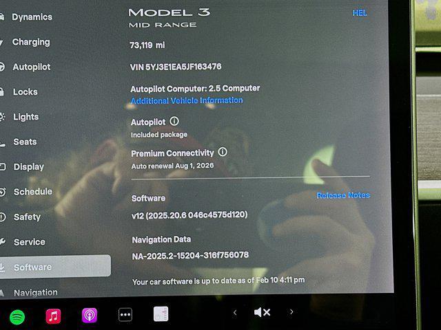 used 2018 Tesla Model 3 car, priced at $17,487