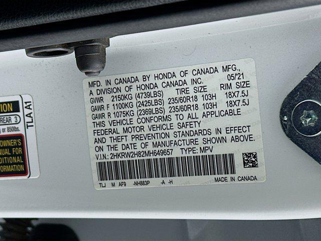 used 2021 Honda CR-V car, priced at $24,597