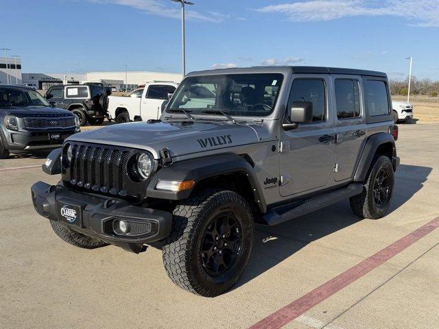 used 2021 Jeep Wrangler Unlimited car, priced at $24,900
