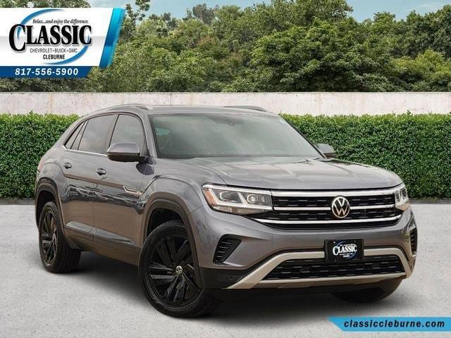 used 2022 Volkswagen Atlas Cross Sport car, priced at $21,700