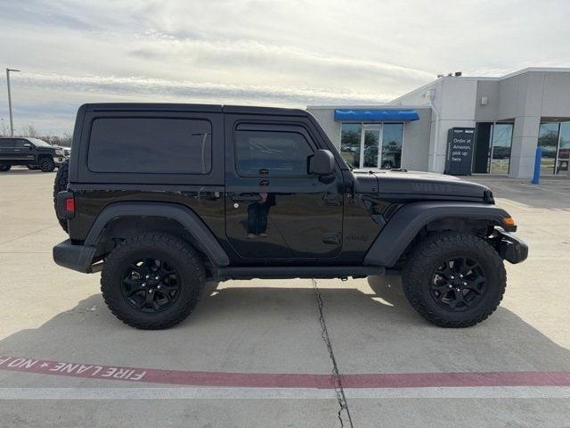 used 2021 Jeep Wrangler car, priced at $24,300