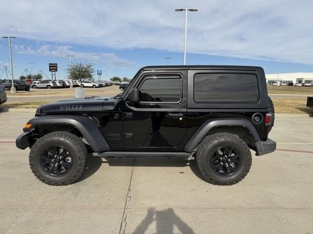 used 2021 Jeep Wrangler car, priced at $24,300