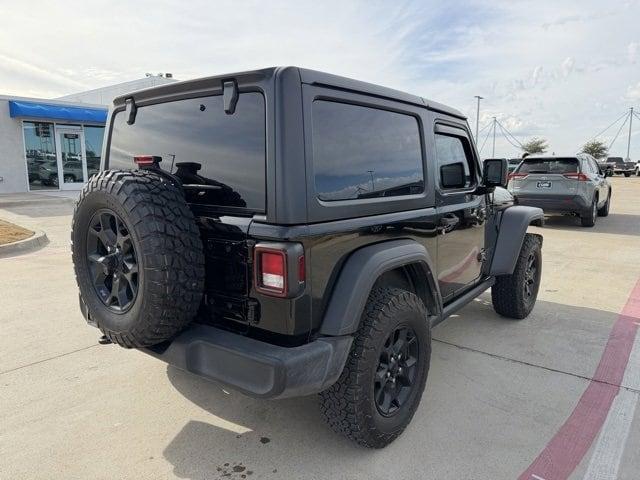 used 2021 Jeep Wrangler car, priced at $24,300