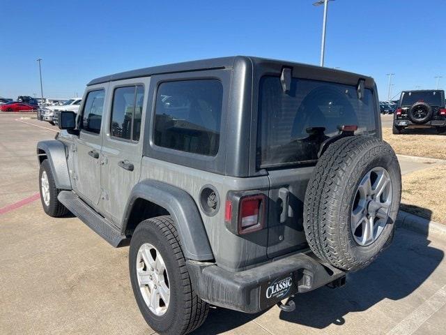 used 2020 Jeep Wrangler Unlimited car, priced at $18,900